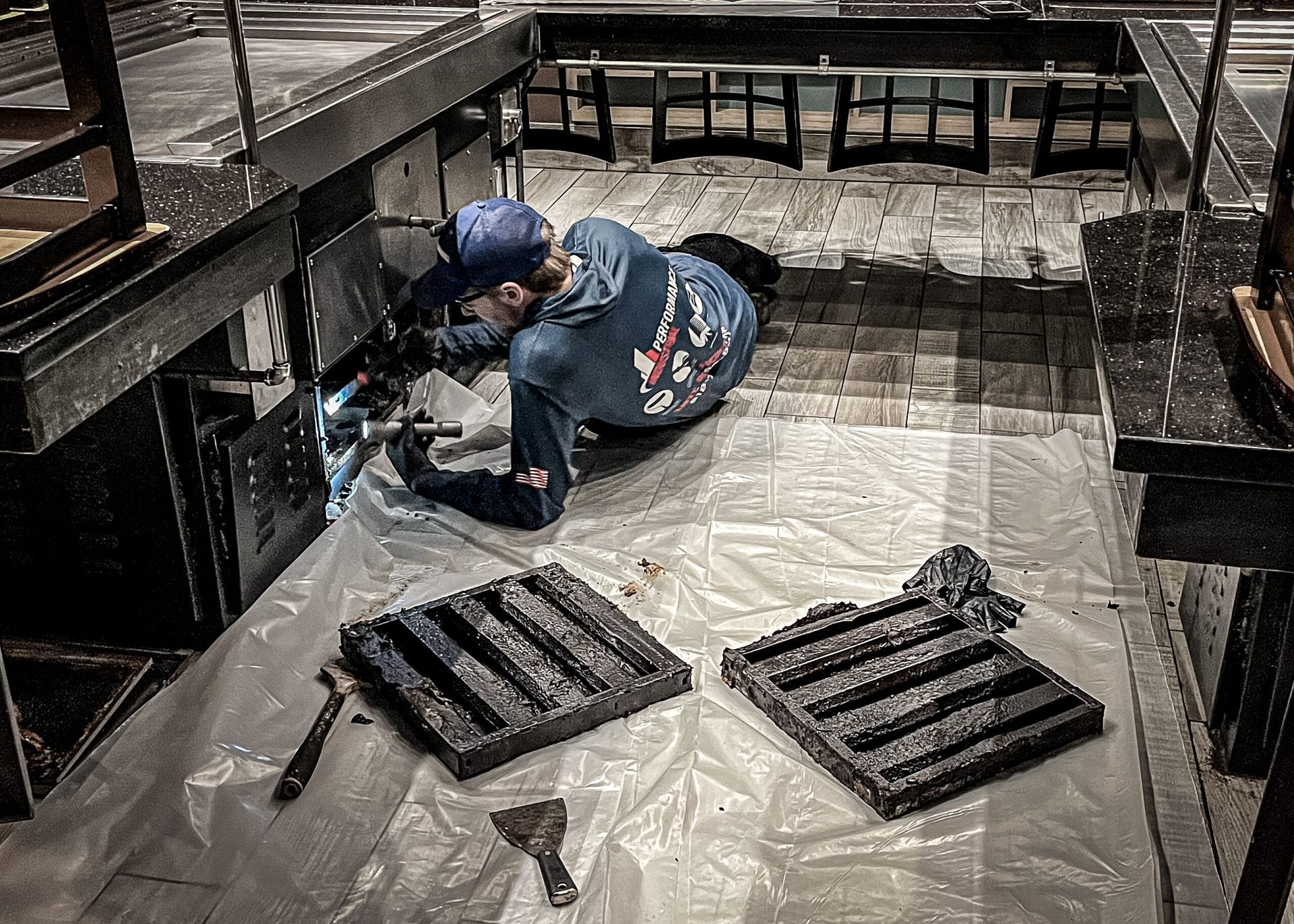 Vacuum cleaning for industrial, kitchen Vacuum cleaning for industrial, kitchen