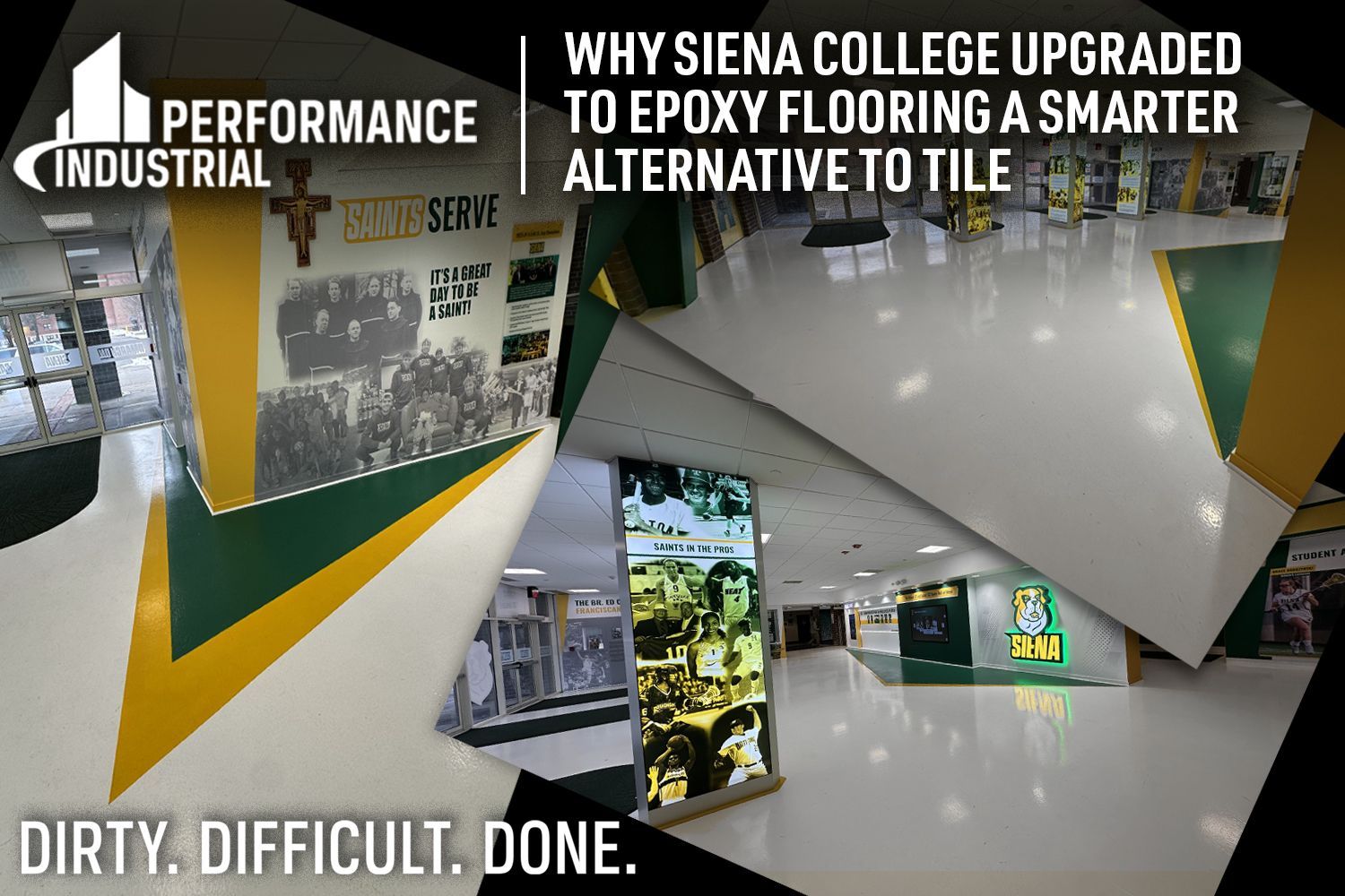 Why siena college upgraded to epoxy flooring a smarter alternative to tile
