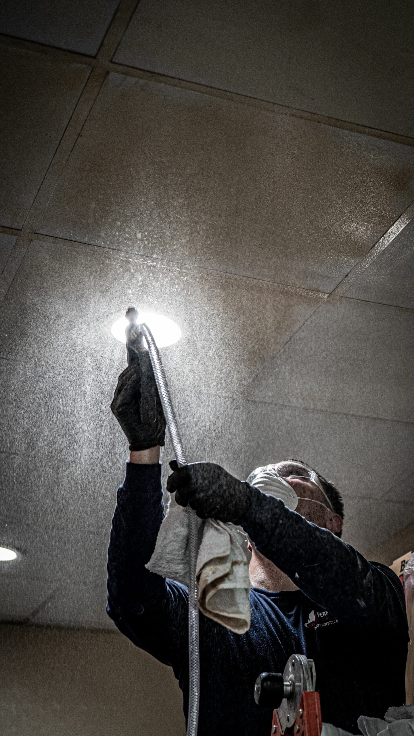 Person working