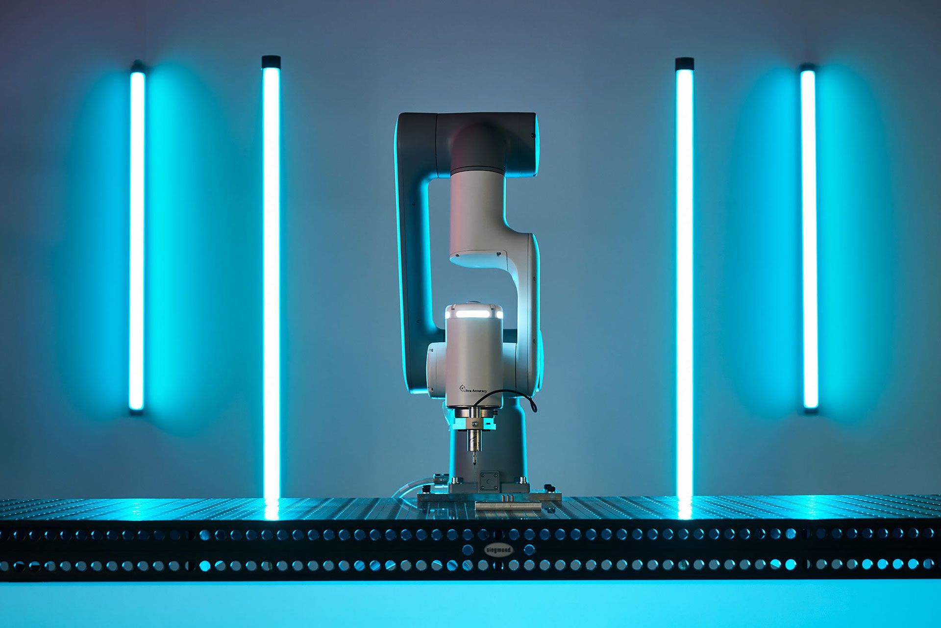 ABB Robotics CRB 15000 GoFa Collaborative Robot with LED accent lighting