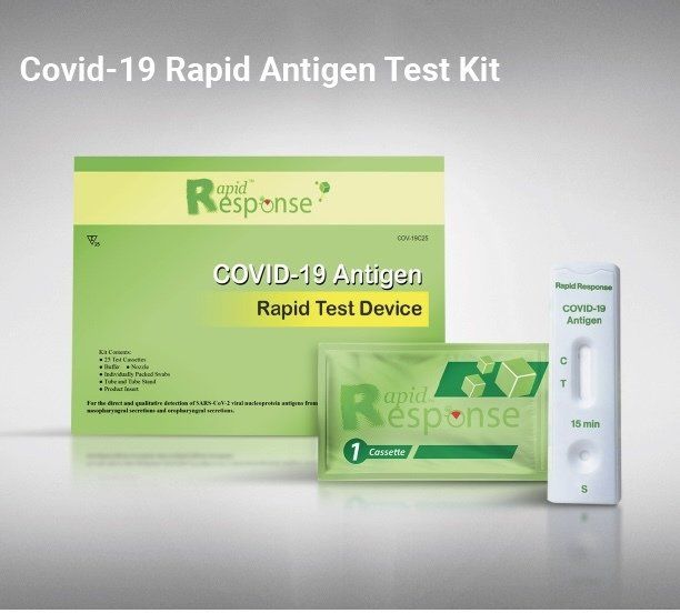 Rapid Response covid-19 antigen rapid test device