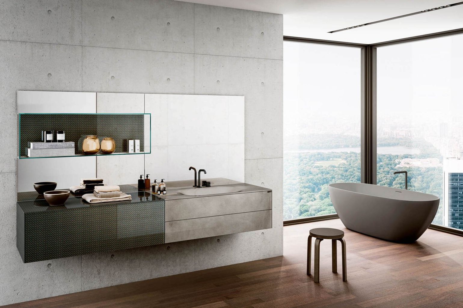 Bagno panoramico
