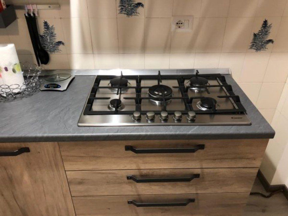 Cucina con fuochi