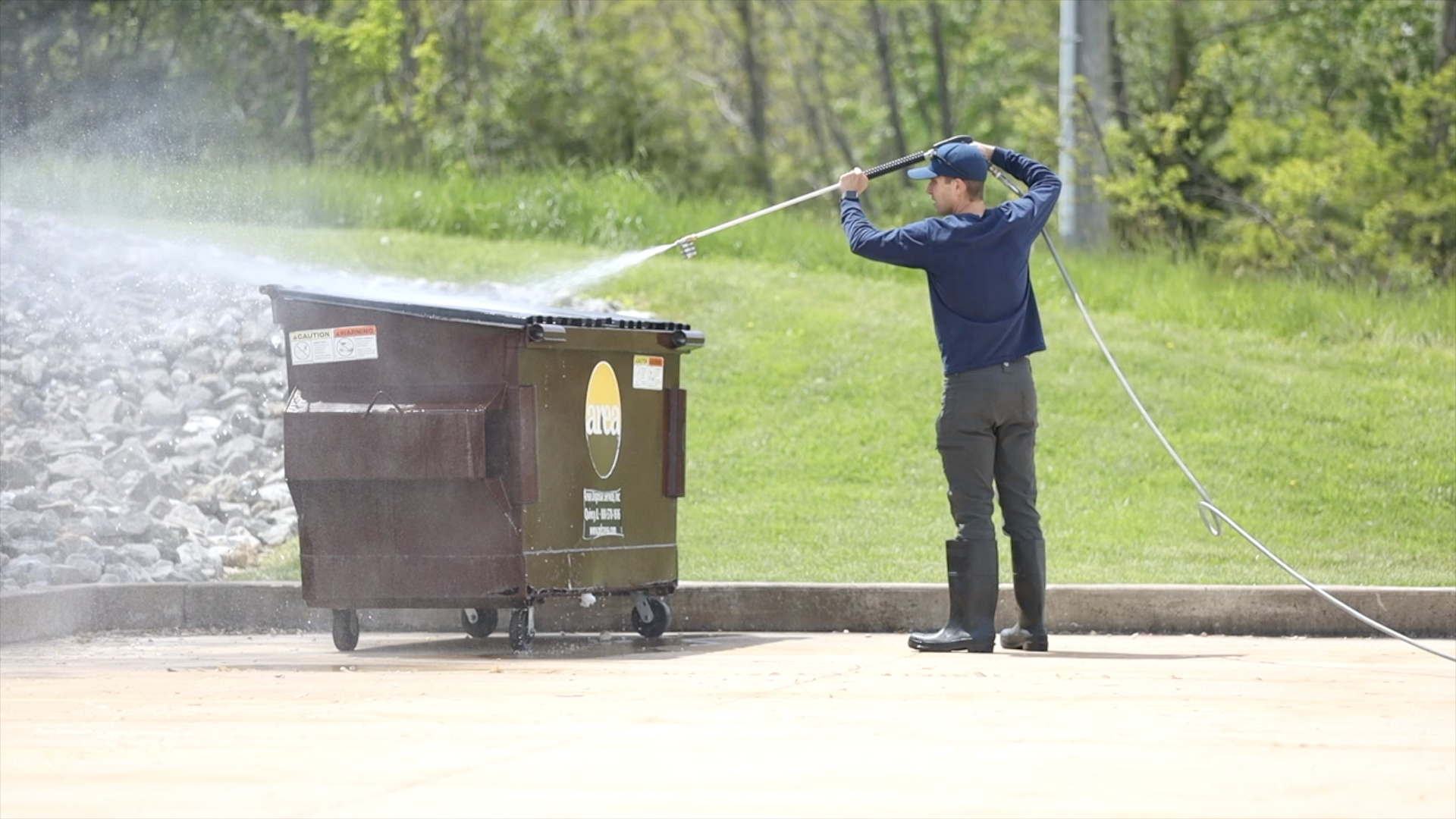 Commercial surface cleaning in Kankakee County, Illinois