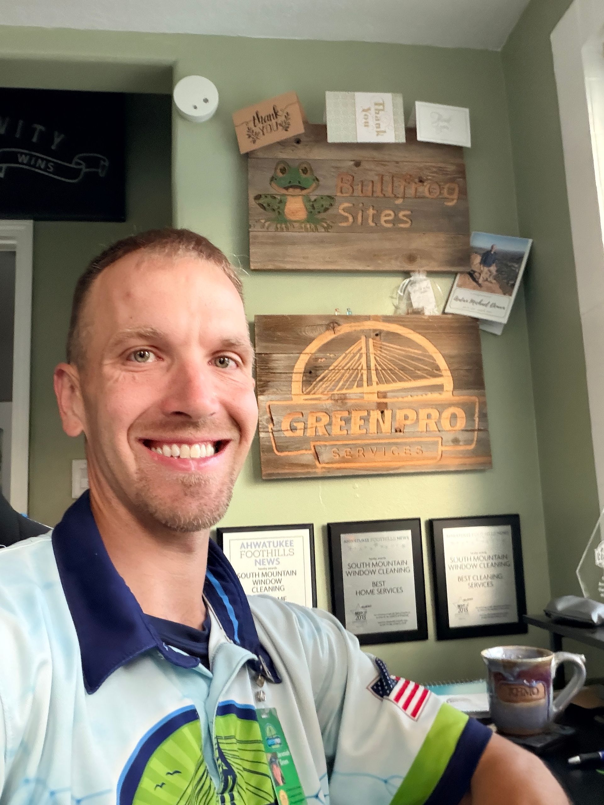 Jeremiah Green, co-owner of Green Pro Services in Kankakee IL