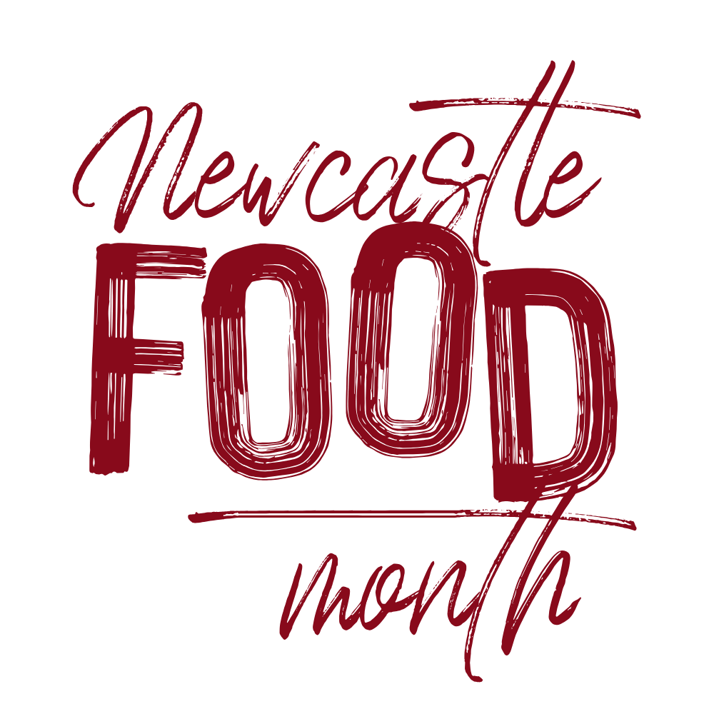 Newcastle Food Month logo - a digital marketing client of Soqual Creative Agency.