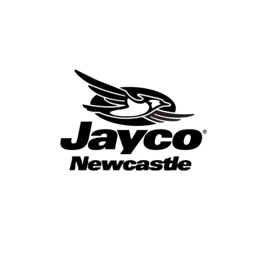 Jayco Newcastle logo - a client of Soqual Creative Agency.