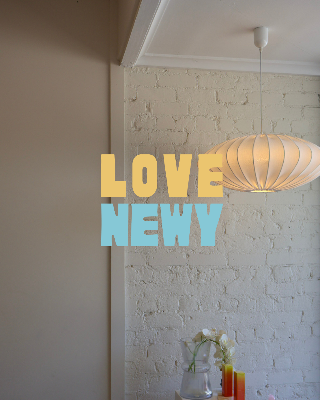 LOVE NEWY Logo and Branding Example
