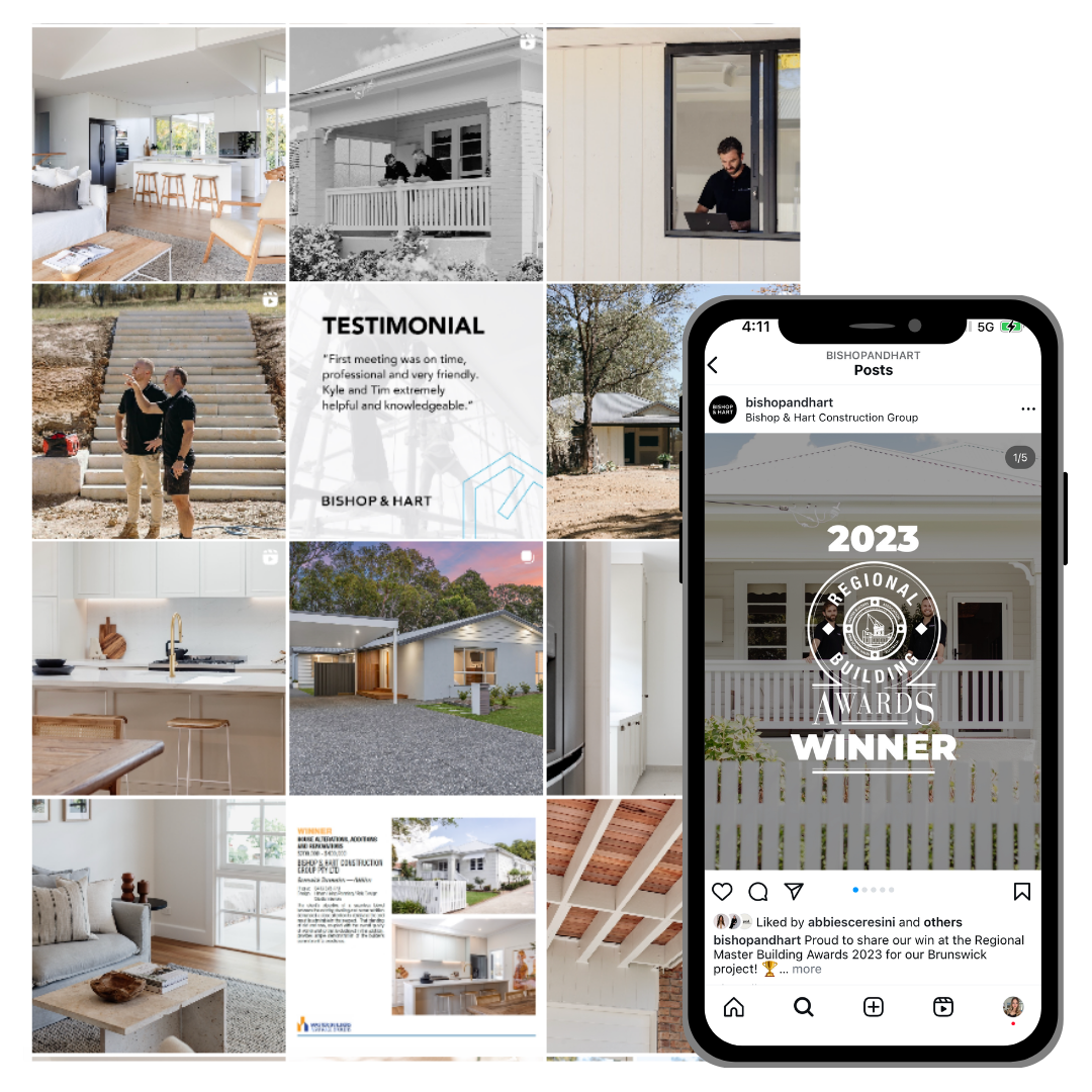 An example of our social media management, photography and graphic design services for Merewether Surfhouse.