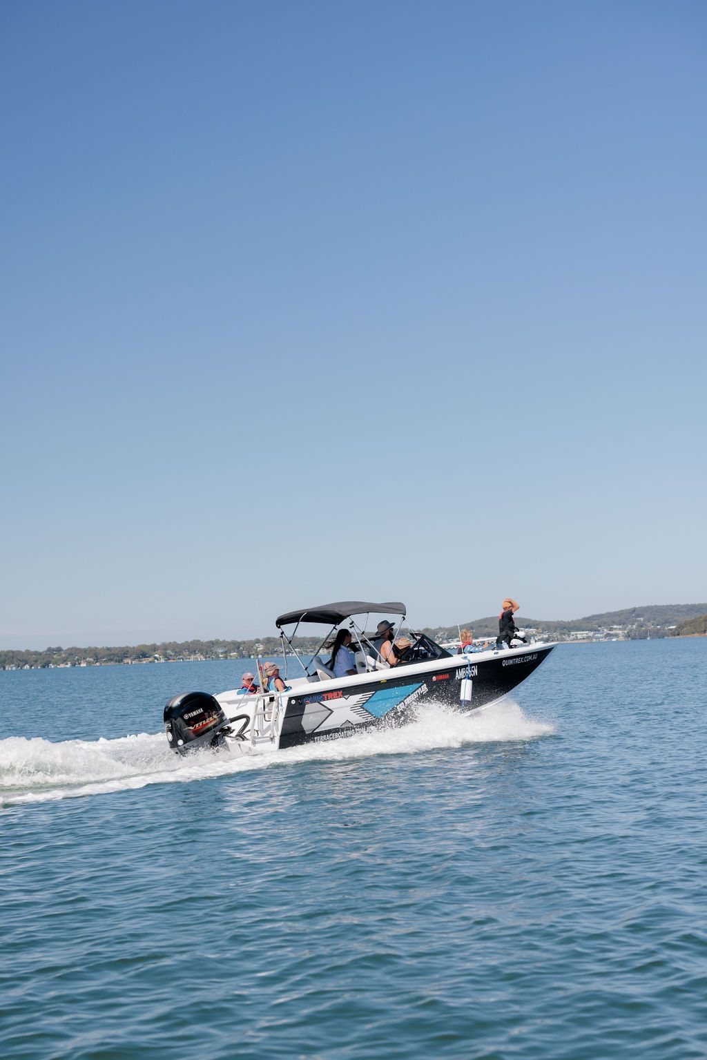 An example of Soqual's photography and content creation services for Terrace Boating.