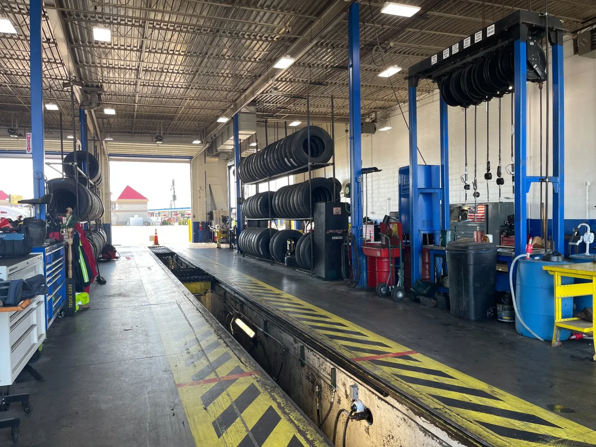 TA Janesville Truck Service facility for heavy-duty diesel truck repair in Janesville, Wisconsin