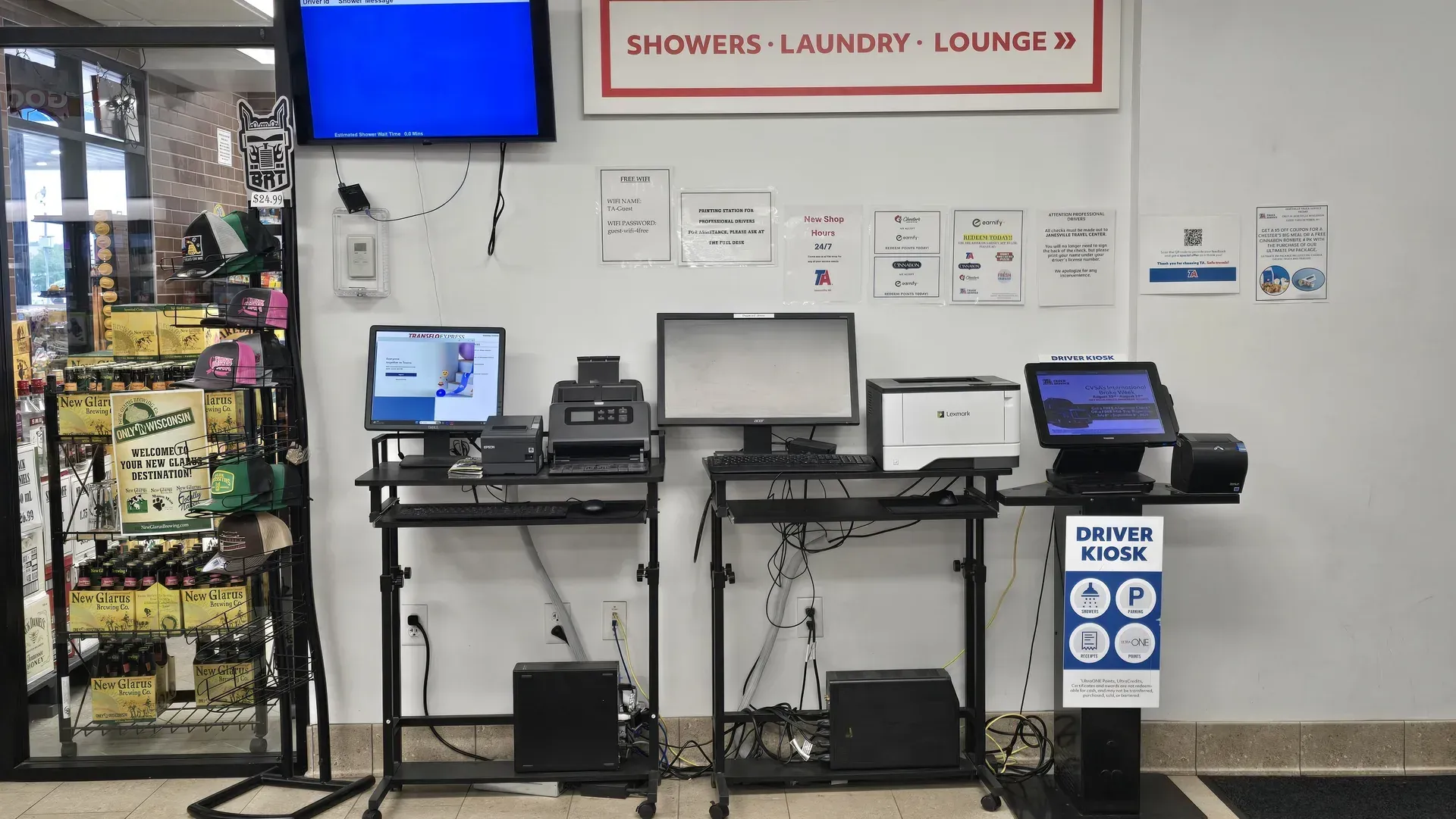 Handle office work with the use of a computer, fax machine, and copier for professional drivers' use.