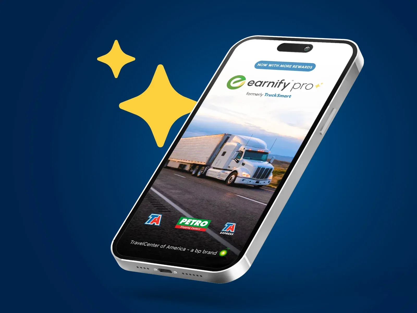 TA's earnifyTMpro program gives professional drivers access to useful resources and rewards.