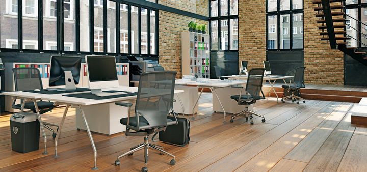 Office chair and office table