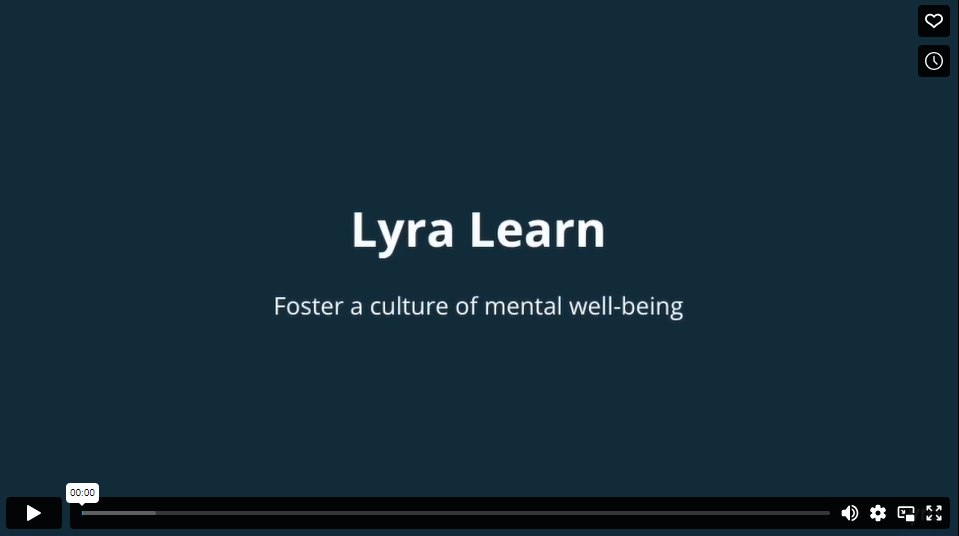 Lyra Mental Health Benefit