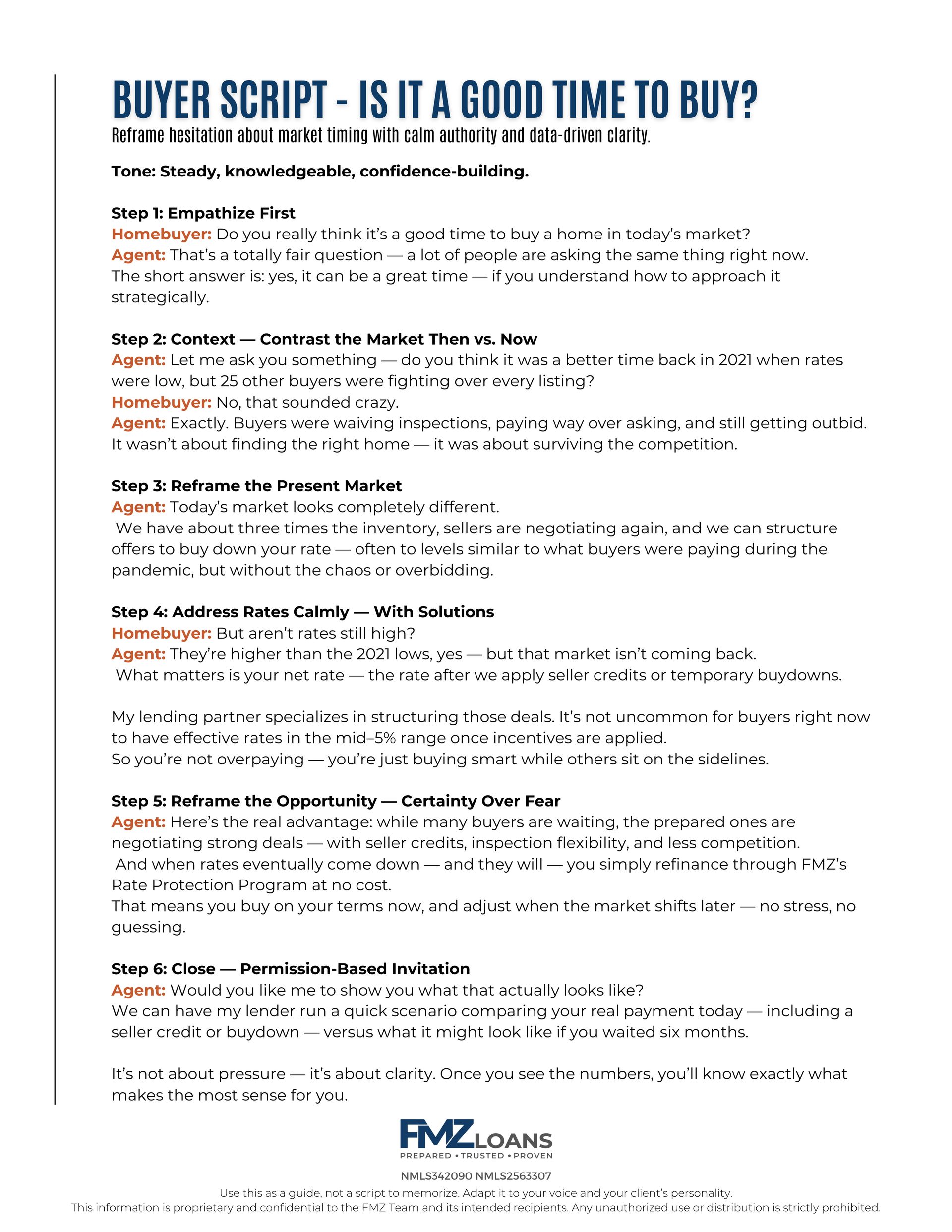 Buyer Script Flyers Image
