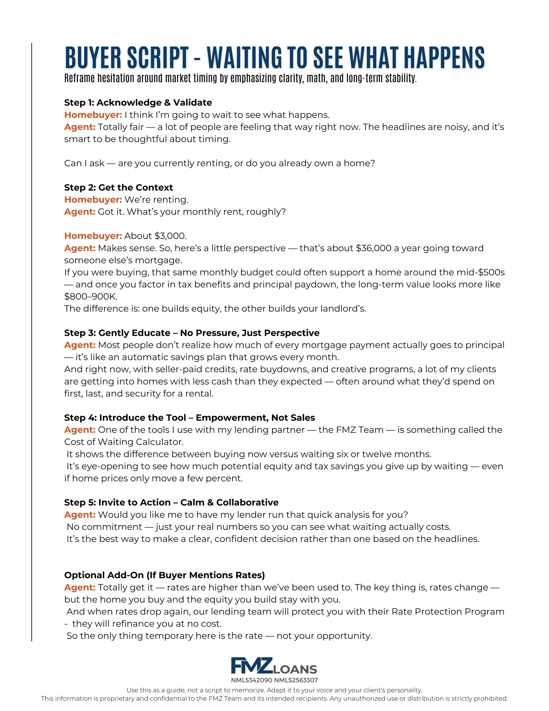 Buyer Script Flyers Image