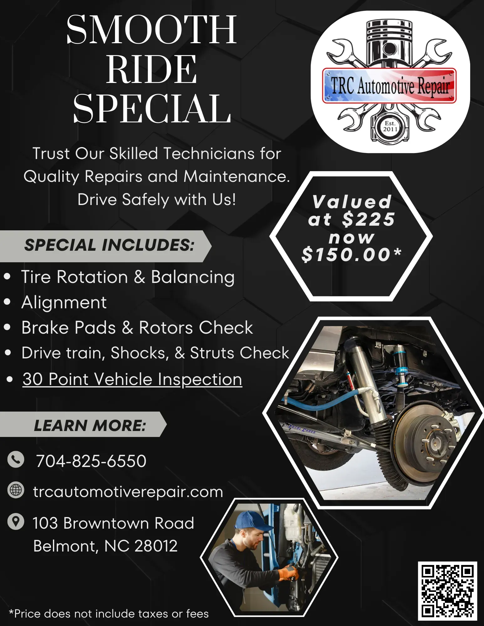 Smooth Ride Special - TRC Automotive
