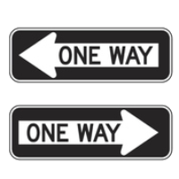 One Way Sign | TRC Automotive