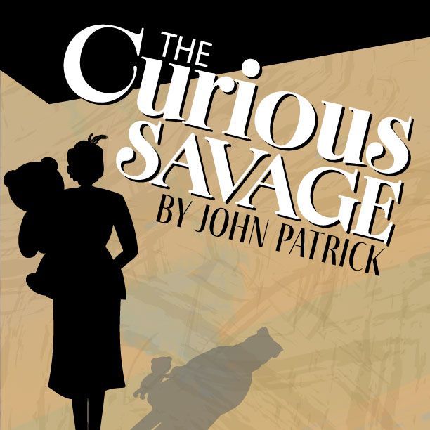 The Curious Savage fall play logo