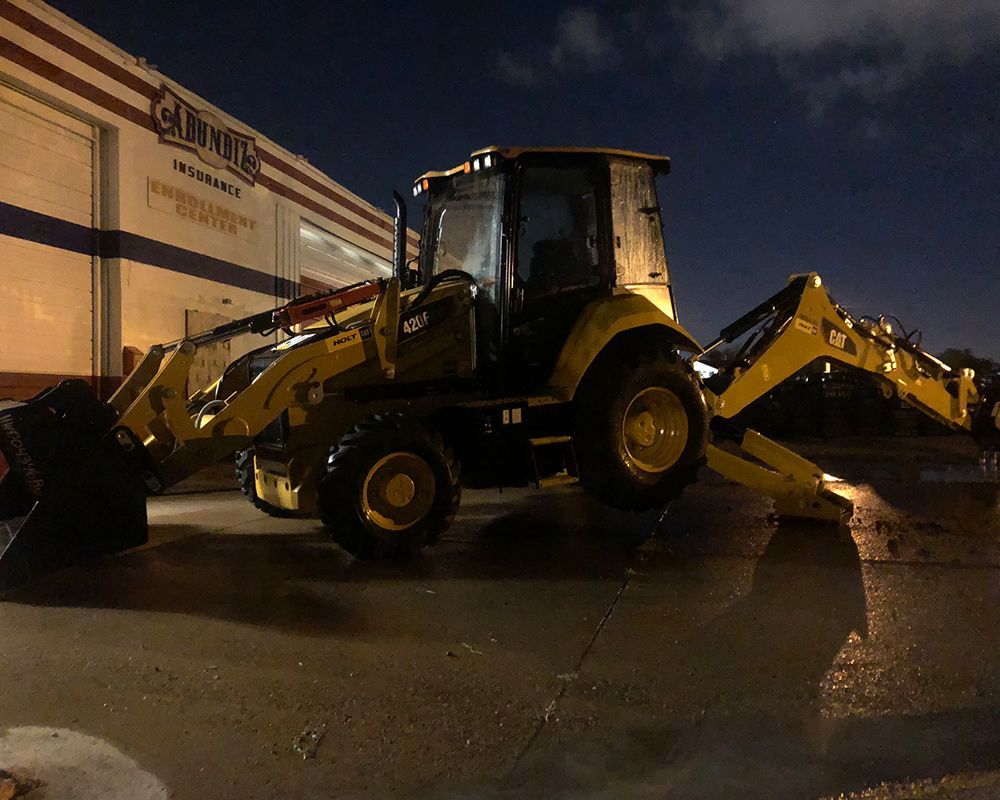 Yellow Tractor — Harlingen, TX — Abundiz Tractor Services