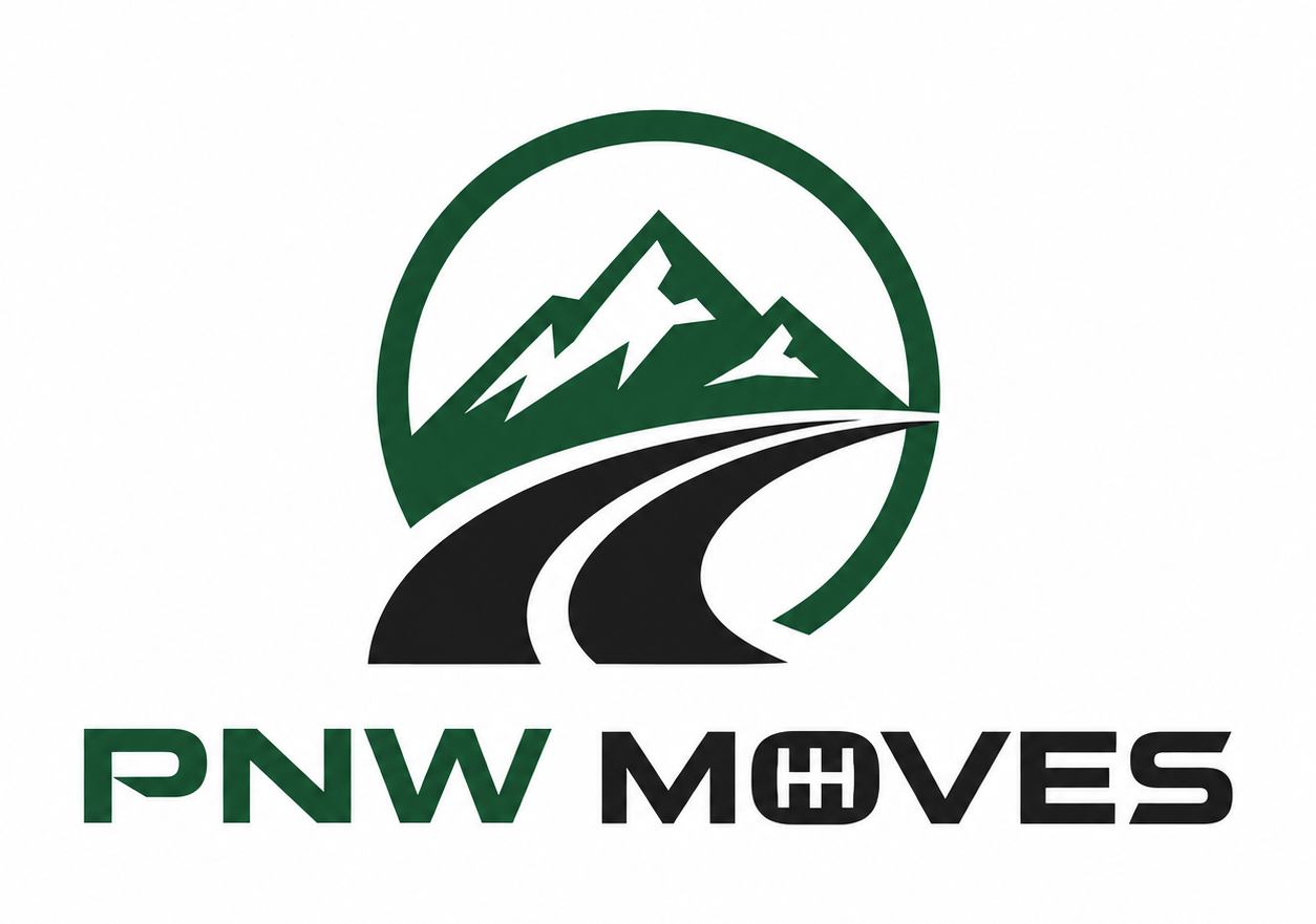 Pacific Northwest Transportation Culture Foundation logo with car, plane, boat, mountains, and trees