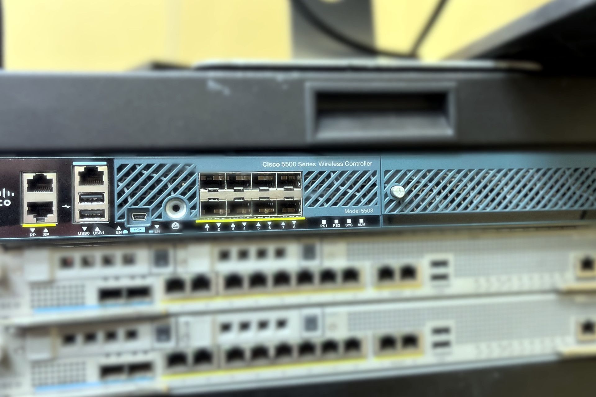 Centralized wireless controller for efficient access point management Rack-mounted wireless controller managing access points for enterprise Wi-Fi networks