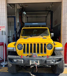Jeep in Our Repair Shop in Phoenix, AZ | Miller Auto Repair Shop