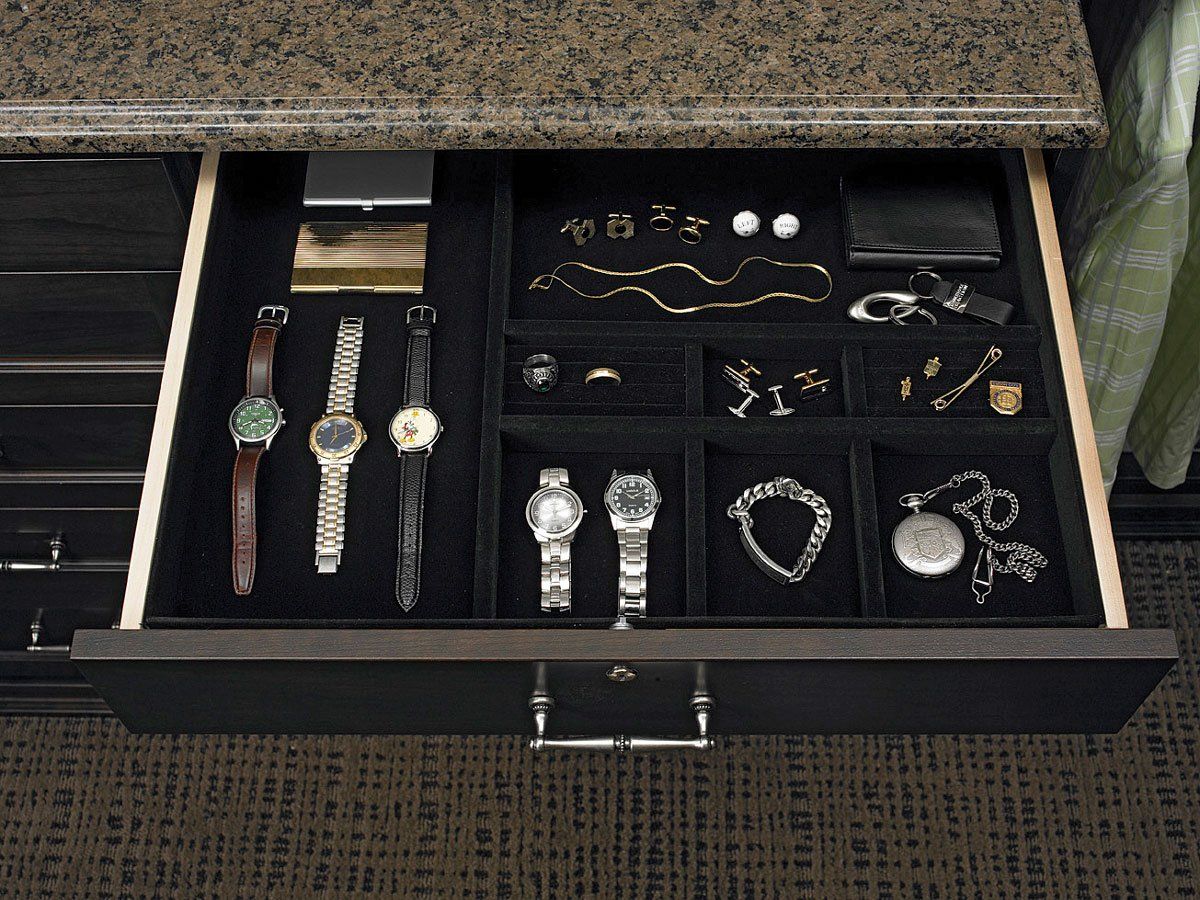 Velvet-Lined Drawers for Jewelry, Lingerie, and More