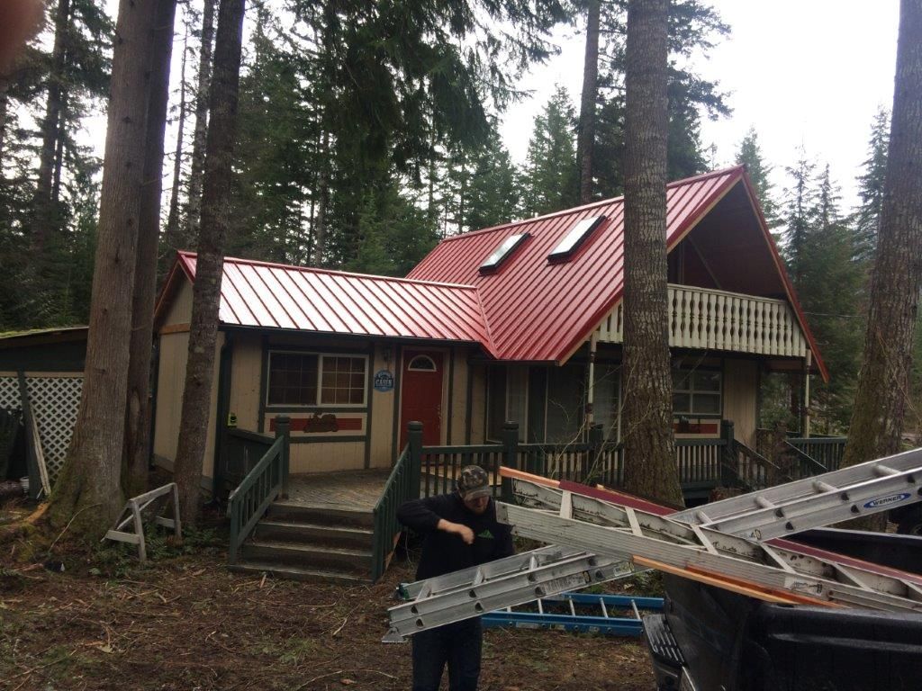 Metal roof