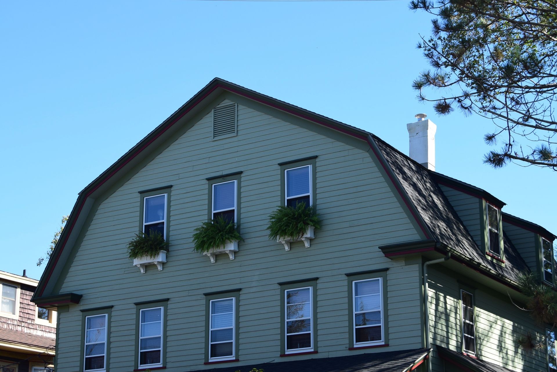 gable roof