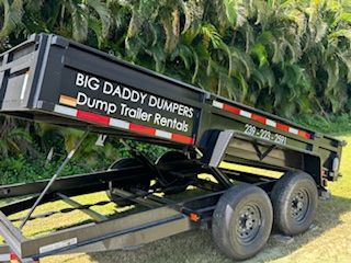 Dump Trailer for Rent from Big Daddy Dumpers