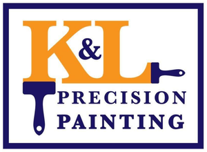 Logo for K&L Precision Painting with orange
