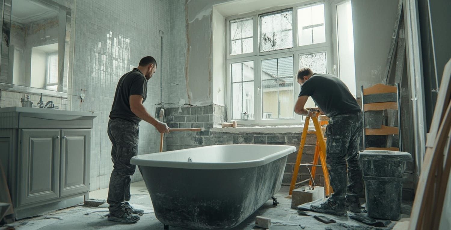 Professional bathroom remodeling