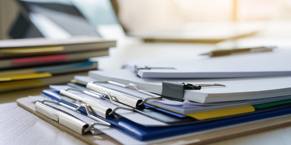 stacks of CDL documents