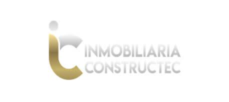 A logo with a gold and white stylized