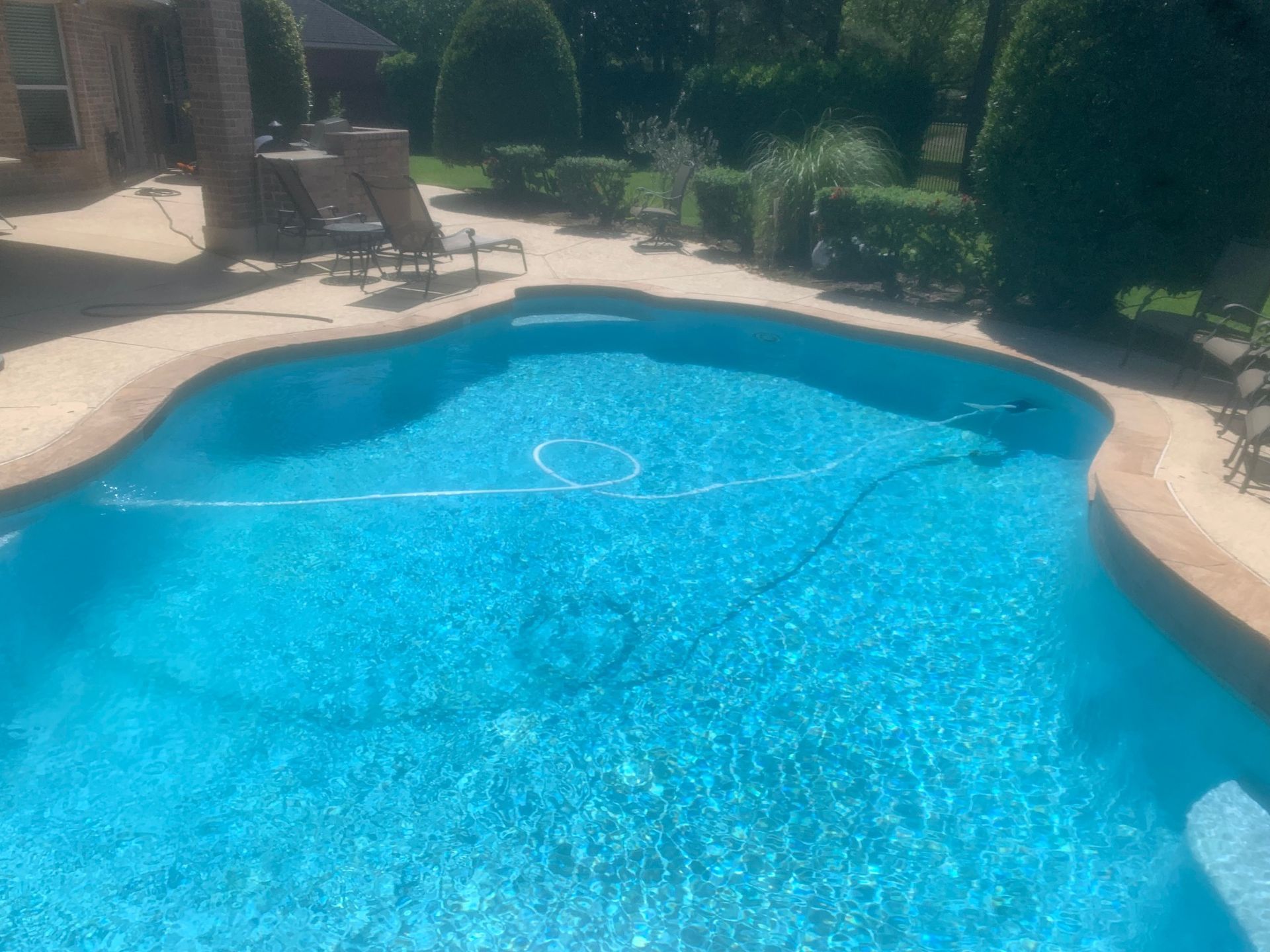 Blue Mist Pool — Houston, TX — AAA Pool Plastering