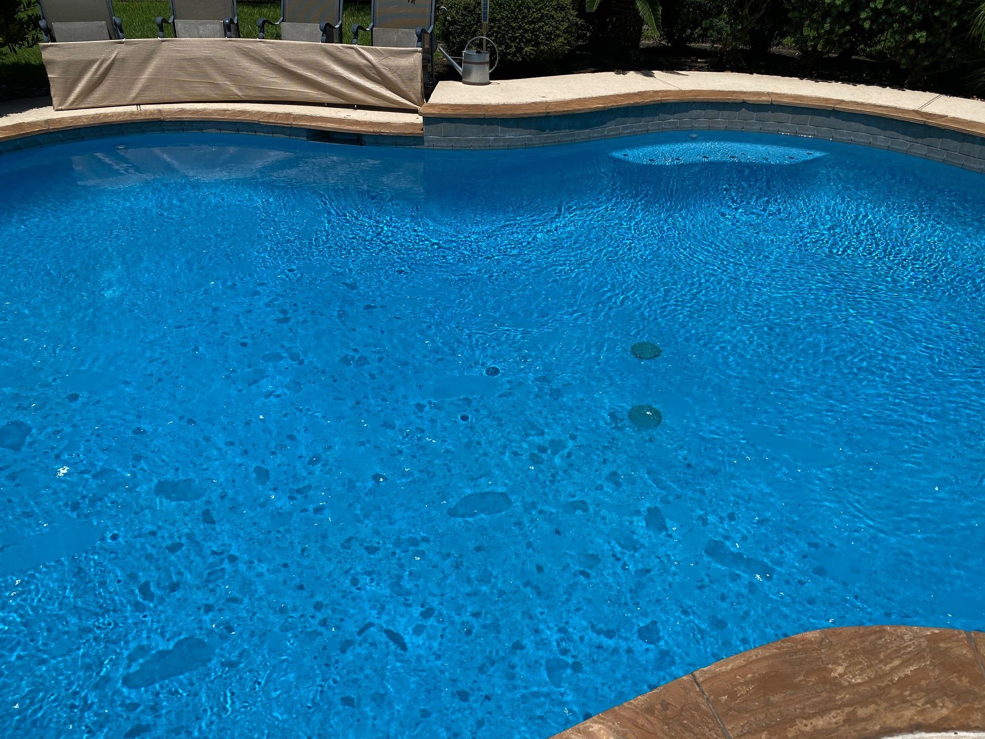 Blue Pool — Houston, TX — AAA Pool Plastering