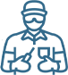 Factory Trained Technicians Icon