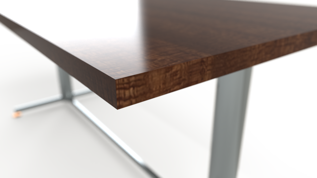 Detail tafel jaren 60 stijl, vintage, mid century.
