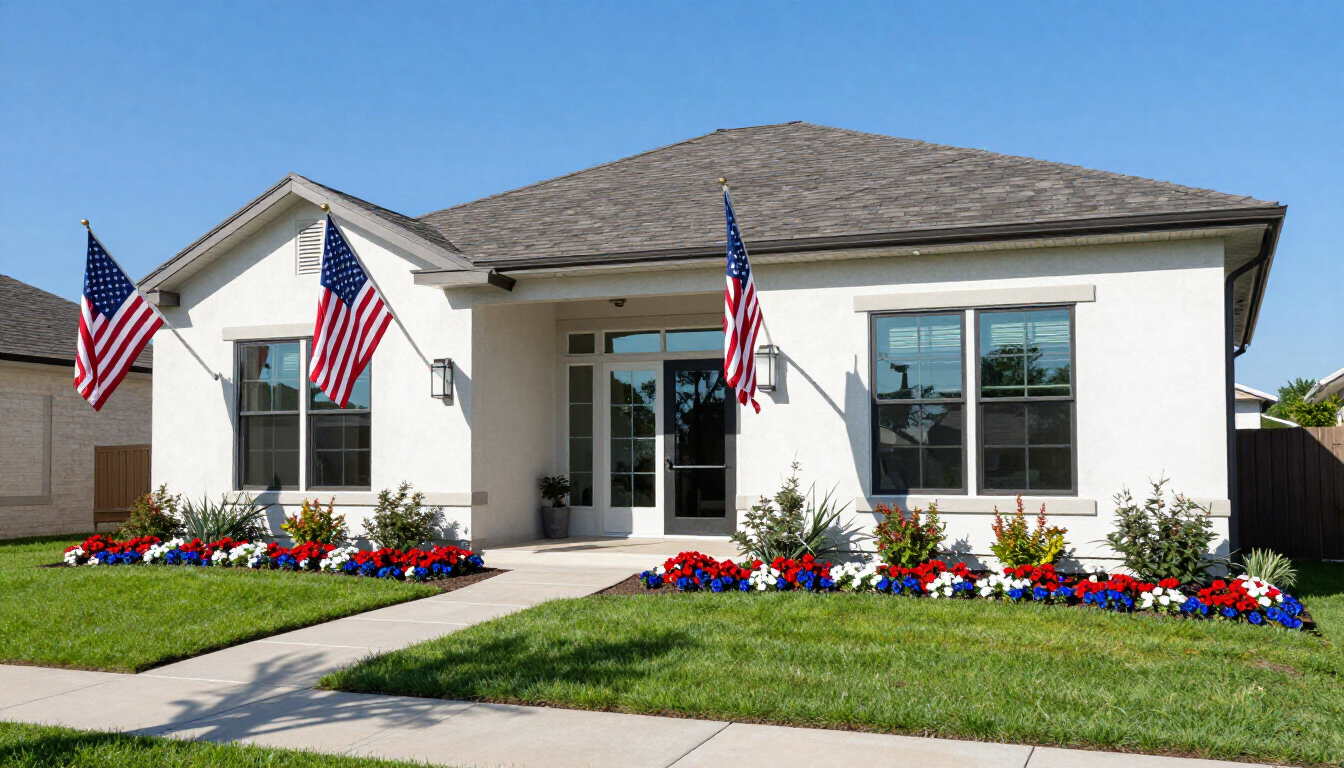 Patriotic Austin Home Decor