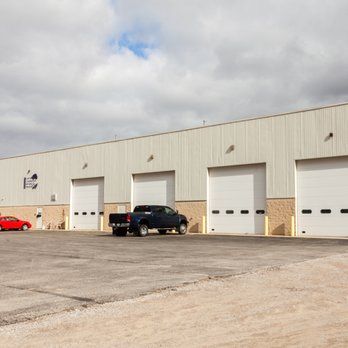 exterior of garage