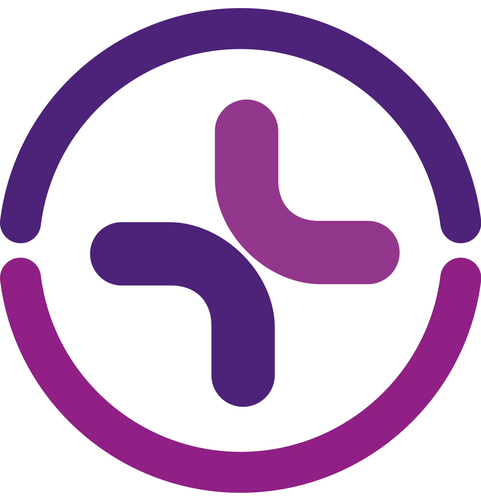 The logo for parenta is purple and white and says `` working together for our children ''. Gingerbread