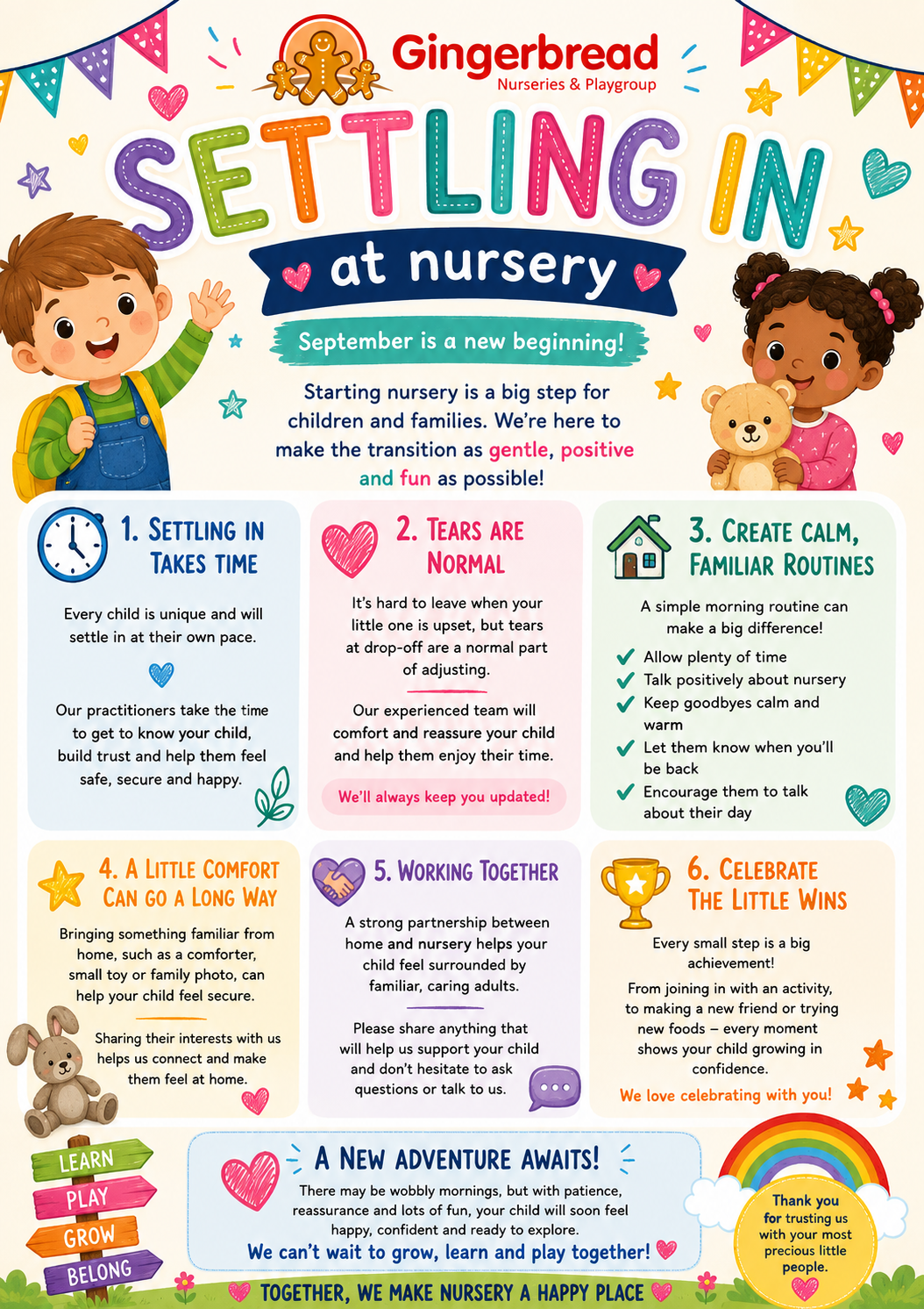 Colorful August summer holidays flyer with kids’ activity ideas, beach crafts, and nature play tips