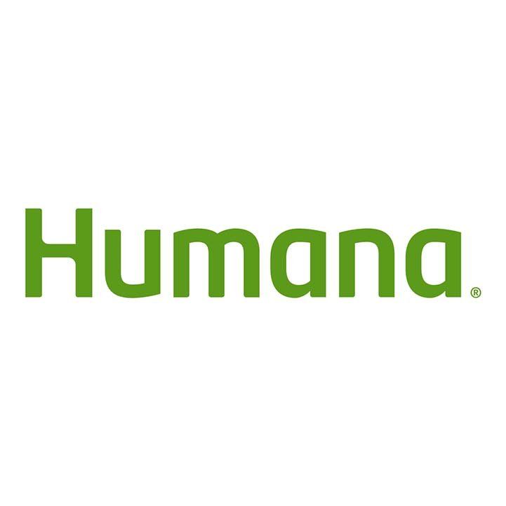 Humana logo in green text on a white background