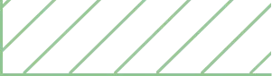 A light green rectangular area filled with evenly spaced, parallel diagonal lines slanting upward from left to right.