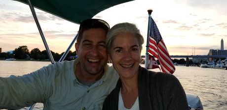 Woman and man on boat | Open houses DC
