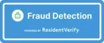 Blue badge with