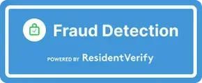 Blue badge with 