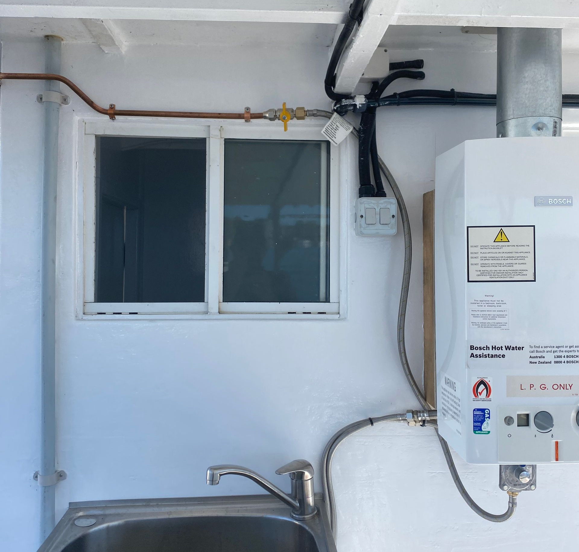 Marine LPG installation Tin Can Bay
